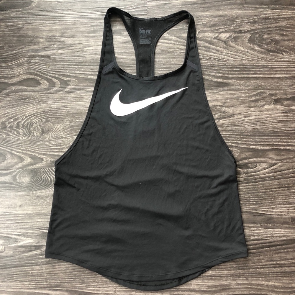 Black Nike Racerback Tank Size Small